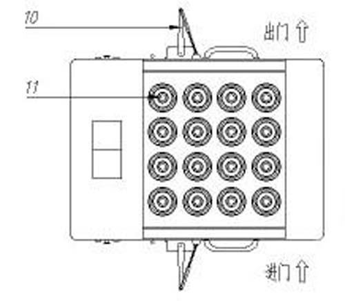 風(fēng)淋室噴嘴布置圖 風(fēng)淋室噴嘴布置圖